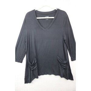 LOGO by Lori Goldstein Long Sleeve Tunic-Size Large-Pockets